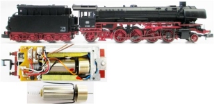 sb modellbau 3037 - N - Motorisierungssatz für Minitrix BR 41 / BR 42